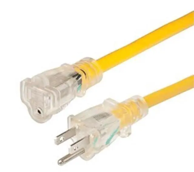 Alt view image 4 of 5 - Marinco 14/3 Lighted Extension cord - Non-Locking - 15A - 50