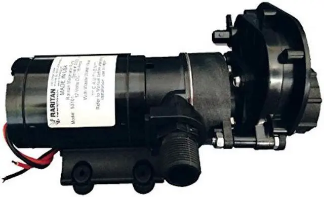 Alt view image 3 of 7 - RARITAN ENGINEERING RARITAN MACERATOR PUMP 12VDC W/ WASTE VALVE 5310112