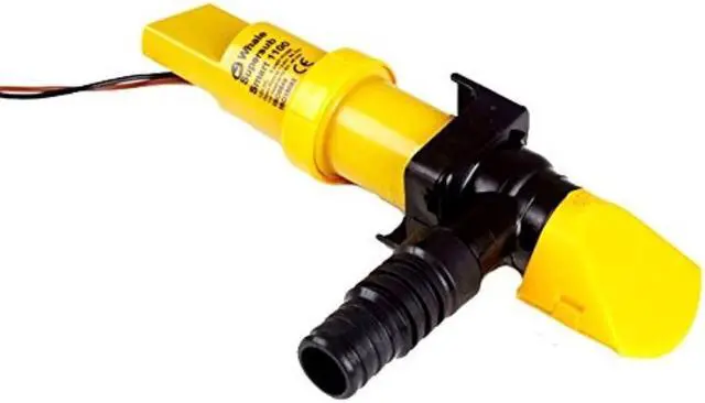 Alt view image 4 of 7 - Whale Supersub 24V 1100Gph Low Profile Automatic Bilge Pump