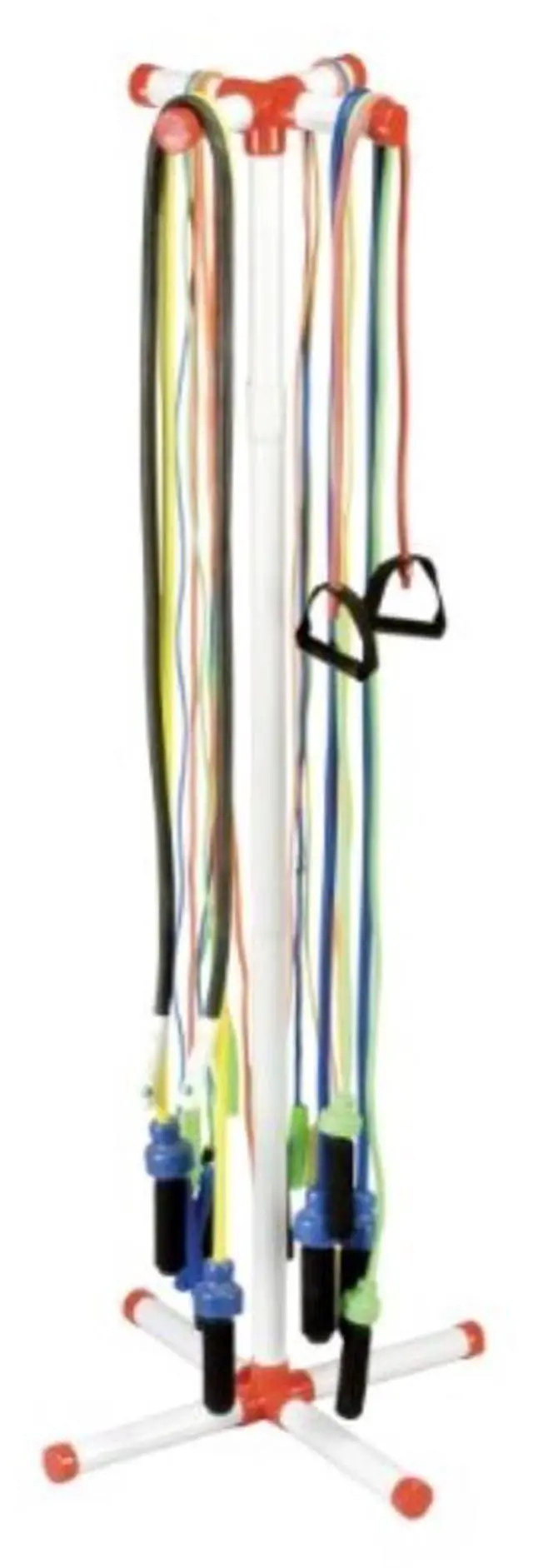 Alt view image 4 of 4 - Champion Sports JRSD Jump Rope Storage Tree - 25.5" x 25.5" x 68.5" - White