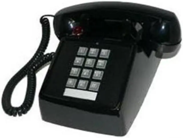 Alt view image 8 of 10 - ITT 2500-27M-BK 250000-VBA-27M DESK W/ MESSAGE - BLACK