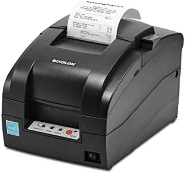 Alt view image 2 of 4 - bixolon srp-275iiicoesg series srp-275iii impact printer, serial interface, usb, ethernet, auto cutter, black