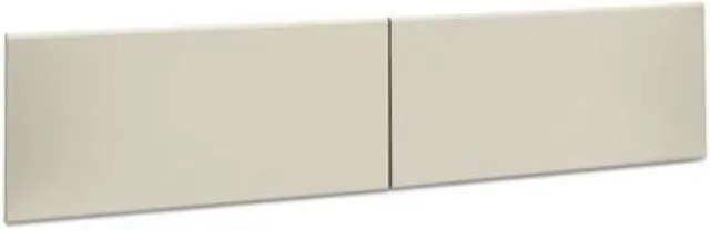 Alt view image 2 of 4 - HON - H387215.L.Q - 38000 Series Hutch Flipper Doors For 72w Open Shelf, 36w x 15h, Light Gray
