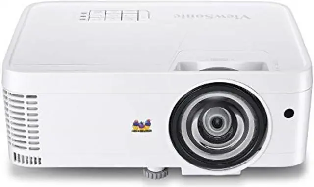 Alt view image 9 of 9 - ViewSonic PS501W 3400 Lumens WXGA HDMI Short Throw Projector for Home and Office