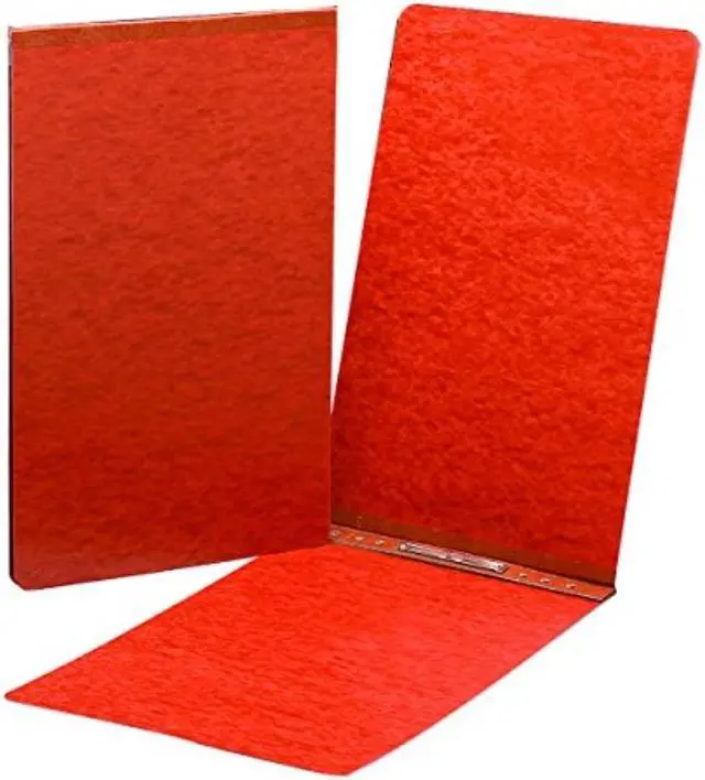 Alt view image 3 of 8 - Smead Top Opening PressGuard Report Cover Prong Fastener 11 x 17 Red 81778