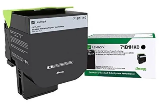 Alt view image 4 of 12 - Lexmark 71b10k0 Unison Toner, 3,000 Page-Yield, Black 71B10K0