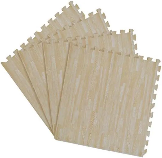 Main image of Achim Home Furnishings Interlocking Floor Tiles, 24" x 24", Ash