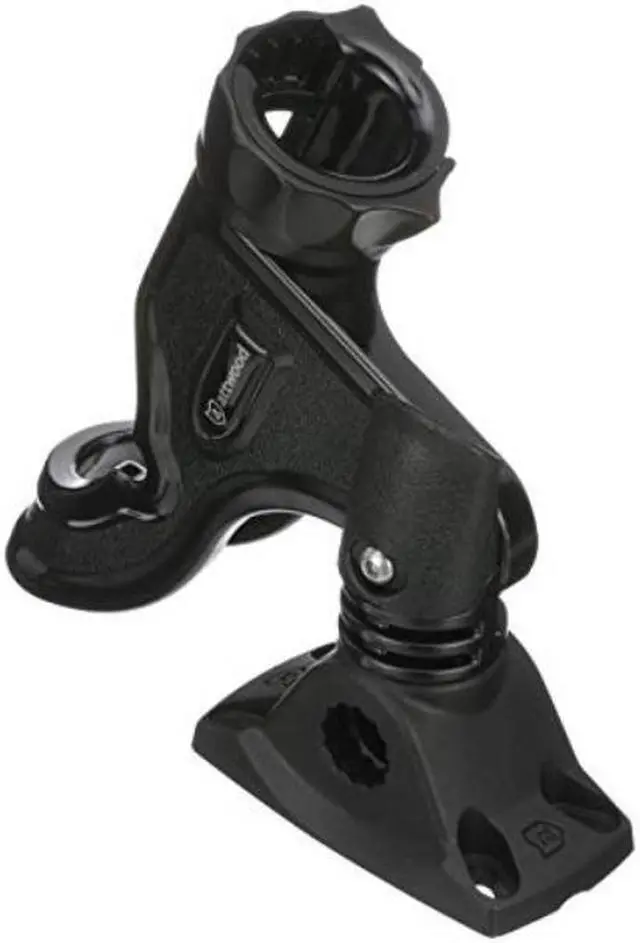 Alt view image 5 of 10 - ATTWOOD MARINE ATTWOOD HEAVY DUTY PRO SERIES ROD HOLDER WITH COMBO MOUNT 5010-4