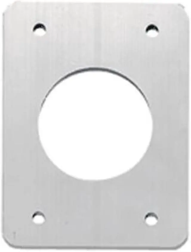 Alt view image 3 of 8 - Taco Backing Plates For Grand Slam Outriggers Anodized Alum - BP-150BSY-320-1