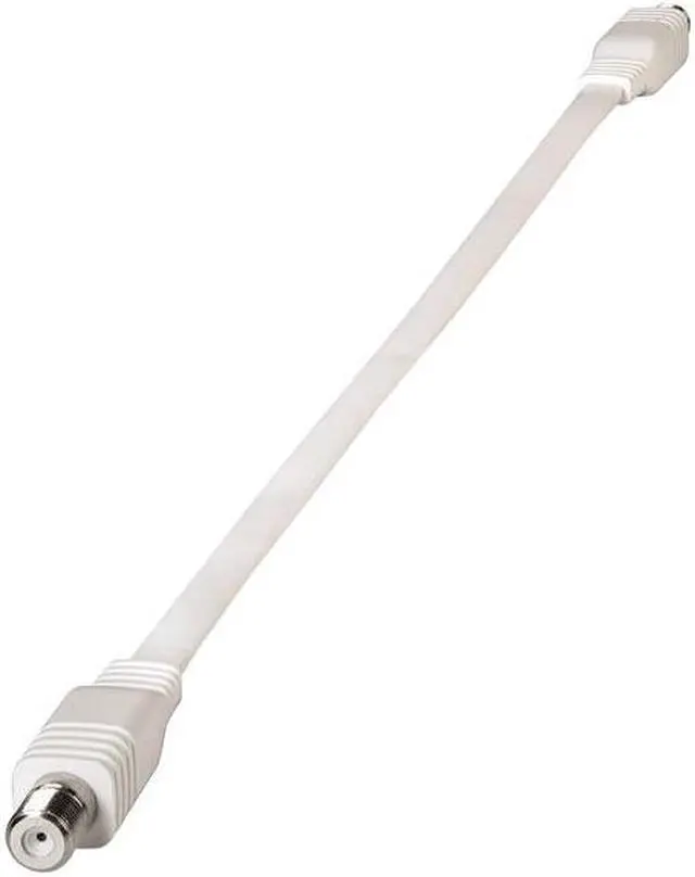 Alt view image 9 of 11 - RCA VHFC015E Flat Coax Extension Cable
