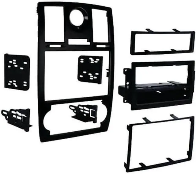 Alt view image 7 of 7 - 2005-2007 Chrysler 300 DDIN IN-Dash Mounting Kit