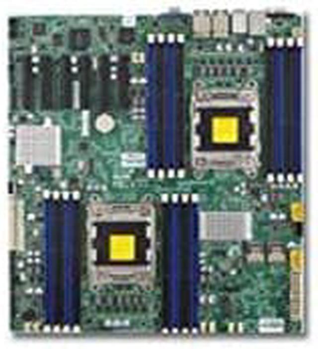 Alt view image 7 of 8 - SUPERMICRO X9DRD-7LN4F-B Supermicro X9DRD-7LN4F-B Dual LGA2011 Intel C602J DDR3 SATA3 and SAS V and 4GbE EATX Server Motherboard