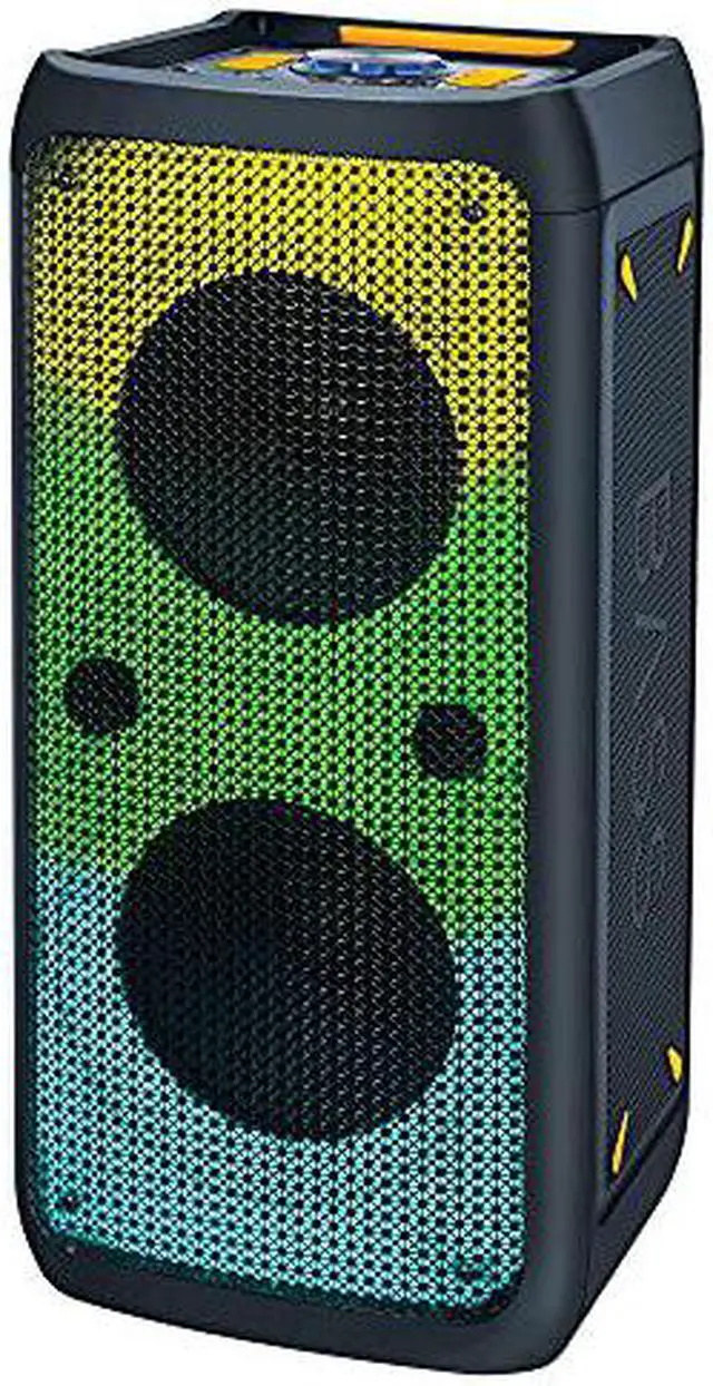 Alt view image 10 of 14 - SuperSonic IQ-7028DJBT 2 x 8" Portable Bluetooth Speaker with True Wireless Technology