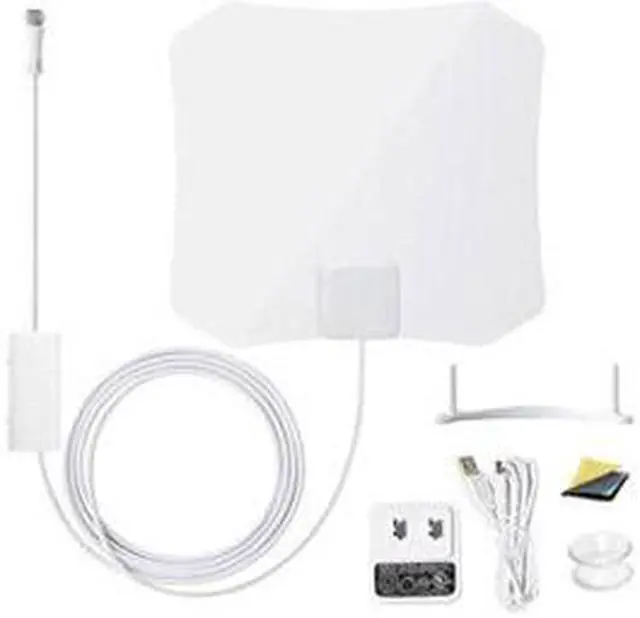 Alt view image 18 of 19 - ANTOP Digital Indoor HDTV Antenna 30-45 Mile Range w/Smartpass Amplifier