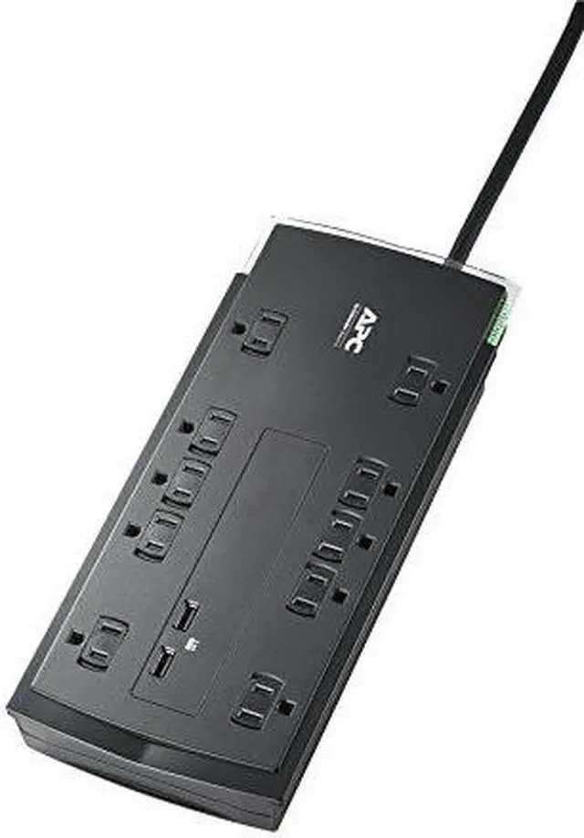 Alt view image 16 of 18 - APC Electric SurgeArrest Performance 10-Outlet Surge Suppressor/Protector P10U2