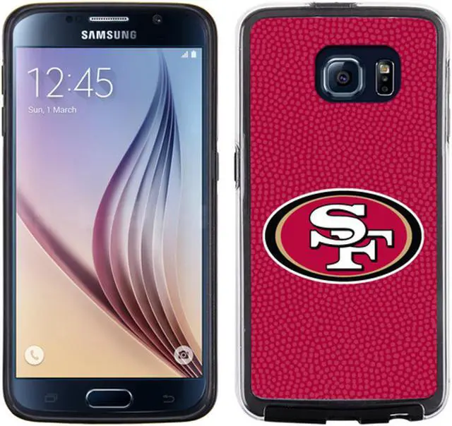 Main image of San Francisco 49ers Phone Case Team Color Football Pebble Grain Feel Samsung Galaxy S6 CO