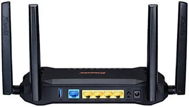 Alt view image 15 of 17 - Kasda AC1200 Dual Band Gigabit Wireless Router, Long Range WiFi Router 5dBi High Gain Antenna, Gigabit Ports, Easy Setup Via Cellphone, USB3.0, Dual Core Processor Based ( KW6516)