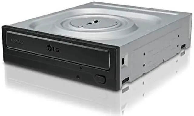 Alt view image 4 of 4 - LG Storage GH24NSC0R DVDRW 24X SATA with Cyberlink Software Black