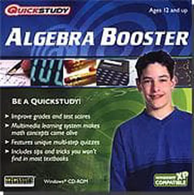 Alt view image 2 of 2 - QuickStudy Algebra Booster for Windows PC