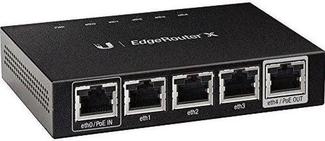 Alt view image 8 of 8 - Ubiquiti ER-X-US EdgeRouter X 5-Port Advanced Gigabit Ethernet Routers, 256MB Storage