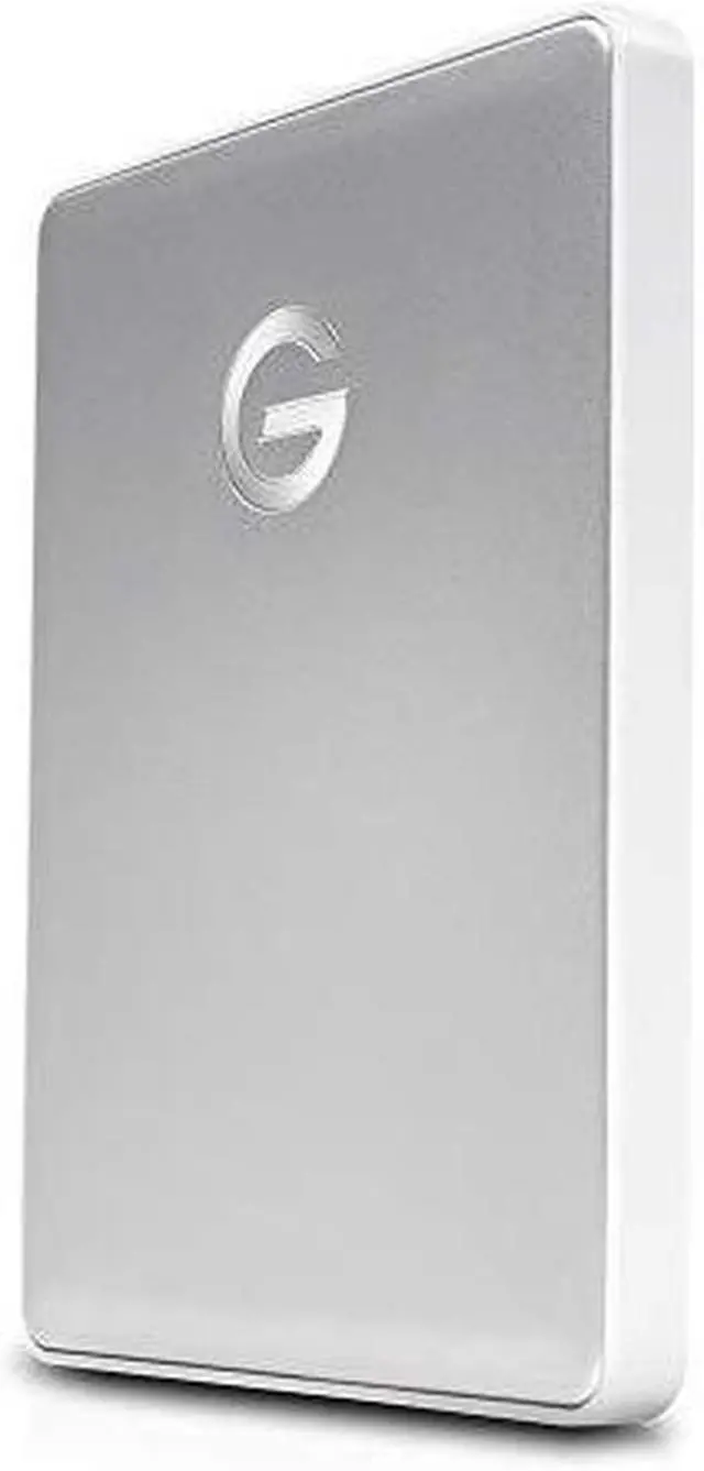Alt view image 20 of 20 - G-Technology 2TB G-DRIVE mobile USB-C Portable External Hard Drive, USB 3.1 Gen 1, Silver (0G10339)