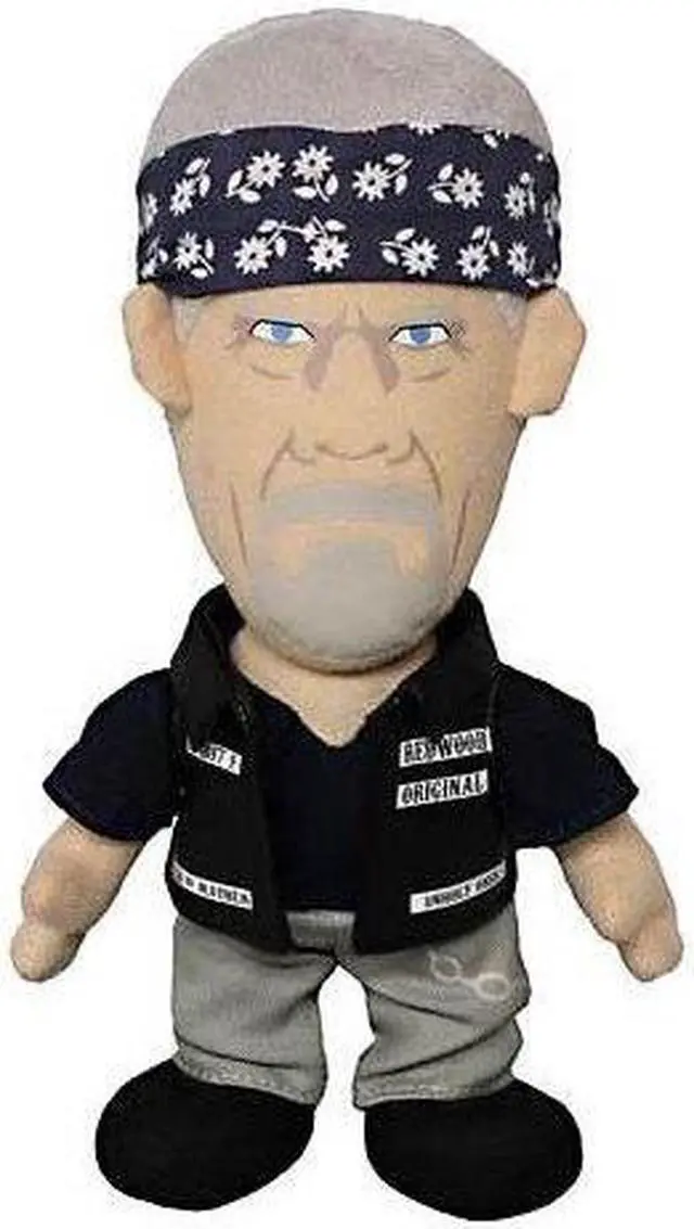 Alt view image 2 of 2 - Sons of Anarchy Clay Morrow 8-Inch Plush