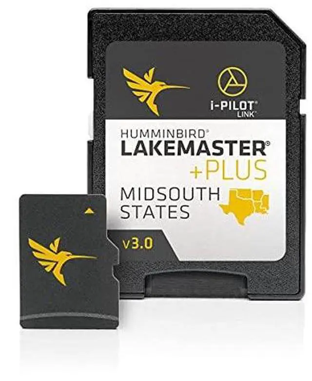 Alt view image 6 of 6 - Humminbird HB Chart- Midsouth Plus V3 HB CHART- MIDSOUTH PLUS v3
