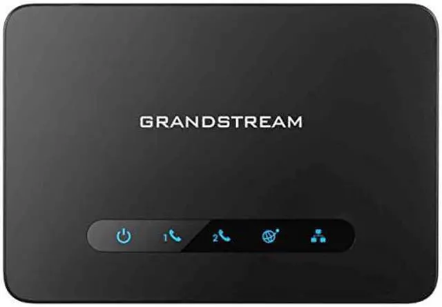 Alt view image 2 of 3 - grandstream powerful 2-port ata with gigabit nat router