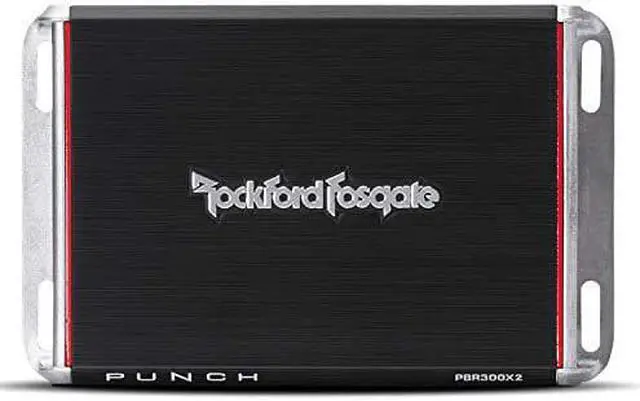 Alt view image 13 of 16 - Rockford Fosgate PBR300X2 300 Watt 2-Channel Amplifier for Compact Sub Systems