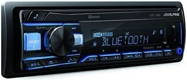 Alt view image 13 of 13 - Alpine UTE-73BT 1 DIN Advanced Bluetooth Mech Less Car Audio Digital Receiver