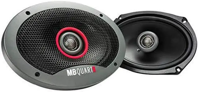 Alt view image 10 of 11 - Maxxsonics MB Quart Formula 6" x 9" 2 Way Coaxial Car Audio Speakers