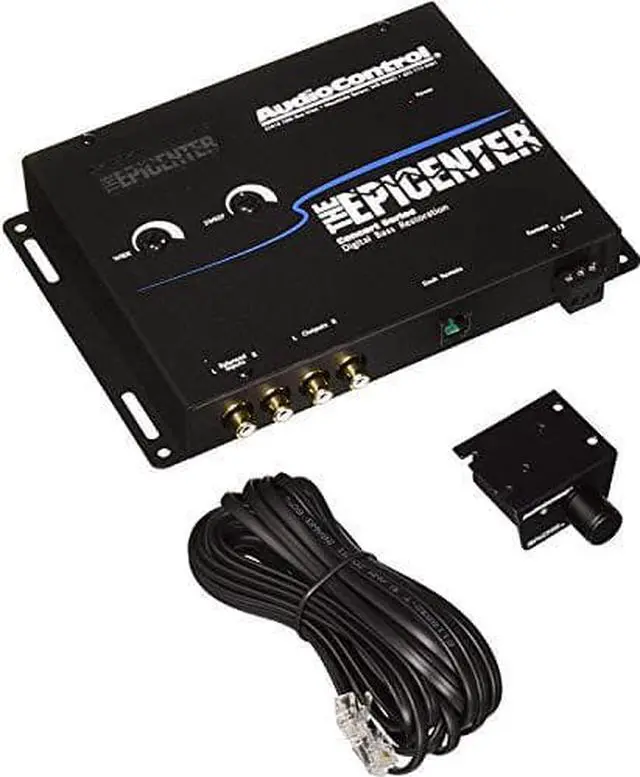 Alt view image 17 of 19 - AUDIOCONTROL EPICENTERBLACK Bass processor - black - Concert Series