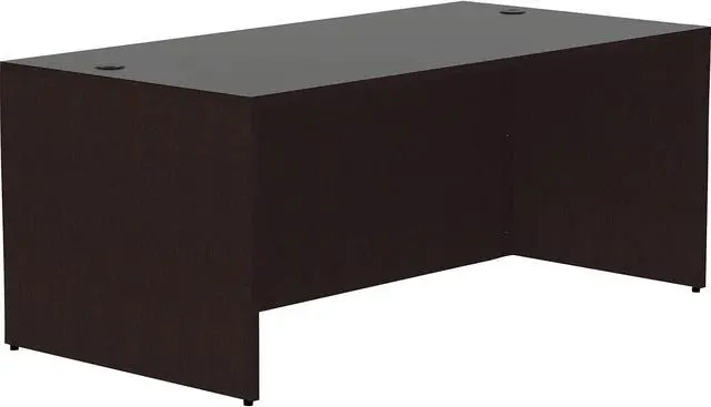 Main image of Lorell Essentials Desk Shell 48 x 30 x 29.5 Espresso