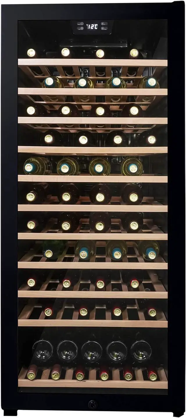 Alt view image 12 of 12 - Danby 94 Bottle Free-Standing Wine Cooler - Black (DWC94L1B)