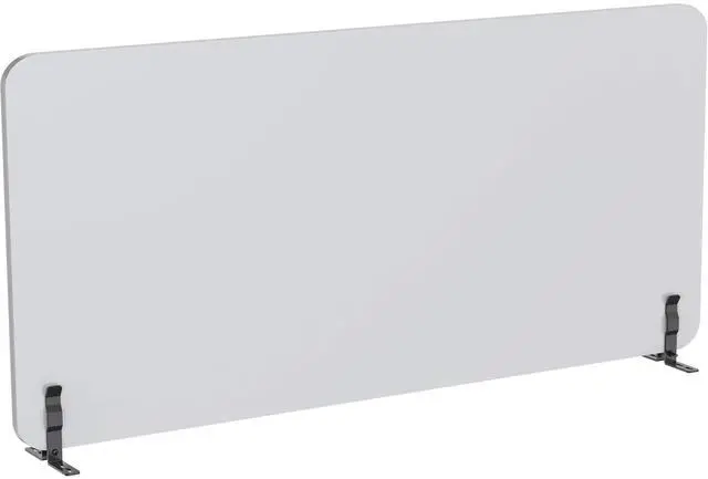 Main image of Lorell Acoustic Desktop Privacy Panel Light gray