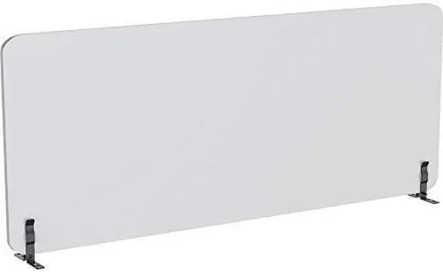 Main image of Lorell Acoustic Desktop Privacy Panel Light gray