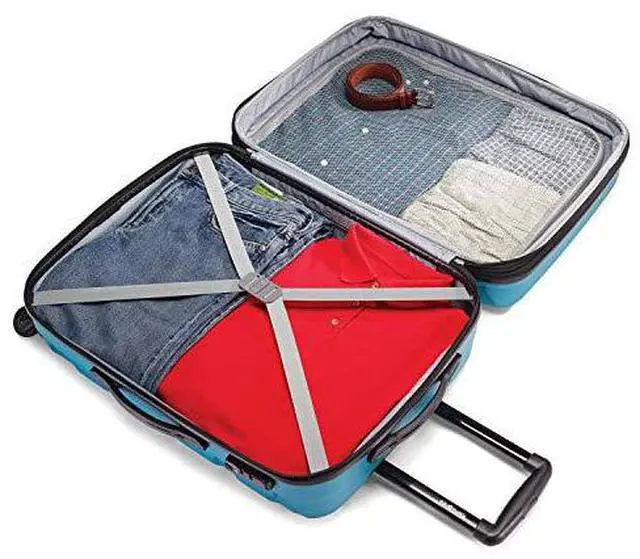 Alt view image 18 of 19 - Samsonite Omni 20" Hardside Spinner - Caribbean Blue