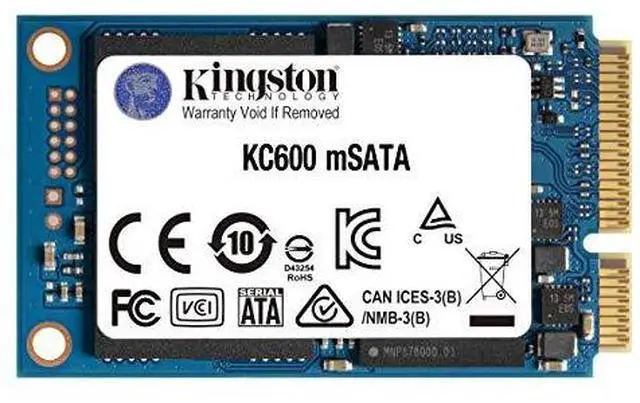 Alt view image 20 of 20 - Kingston 512G SSD KC600 SATA3 MSATA