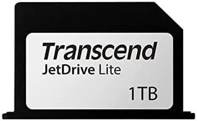 Alt view image 4 of 11 - transcend 1tb jdl330 jetdrive lite 330 expansion card for macbook pro 2021 ts1tjdl330