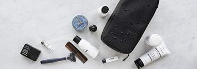 Alt view image 9 of 11 - nomatic- toiletry wash bag for travel, waterproof storage case for shaving kit, makeup, toiletries (black), large v2