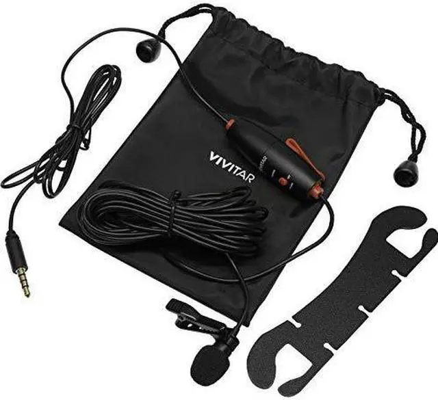 Alt view image 18 of 19 - Vivitar Mini Lavalier Streaming Microphone