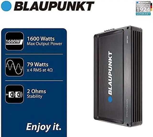 Alt view image 6 of 8 - BLAUPUNKT AMP1604 CAR AUDIO 4 CHANNEL AMP AMPLIFIER 1500W MAX PEAK POWER