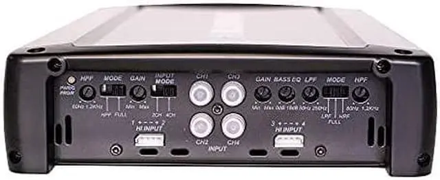 Alt view image 8 of 8 - BLAUPUNKT AMP1604 CAR AUDIO 4 CHANNEL AMP AMPLIFIER 1500W MAX PEAK POWER