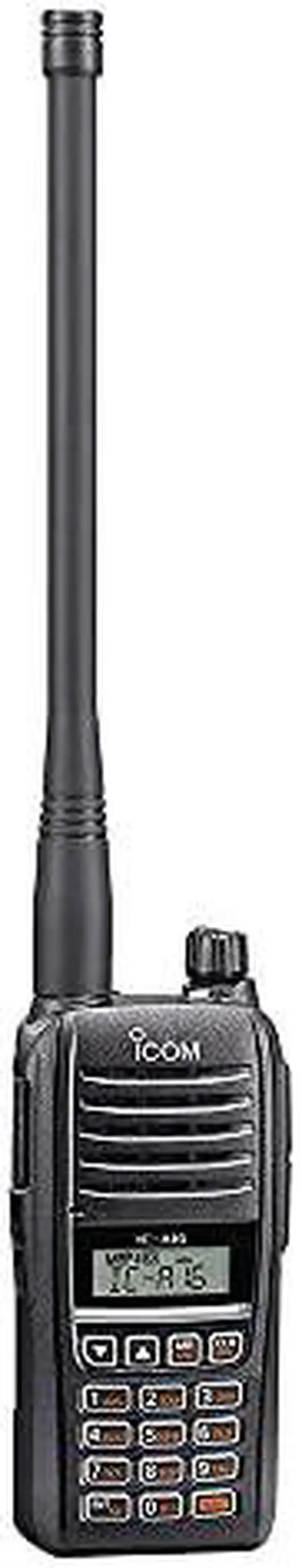 Alt view image 4 of 4 - Icom A16 8.33/25 kHz Ground to Air Radio  6W VHF AirBand Transciever IP67 1500 mW Loud Audio