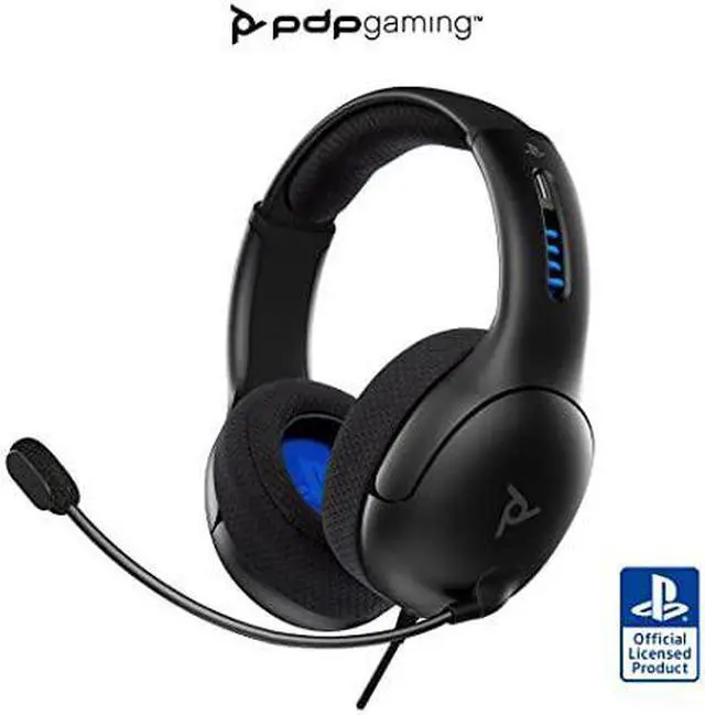 Alt view image 13 of 17 - PDP - LVL50 Wired Stereo Gaming Headset - Playstation 4 (051-099-NA-BK)