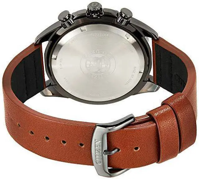 Alt view image 14 of 17 - Men's Citizen Eco-Drive Chronograph CHR Drive Brown Watch AT2447-01E