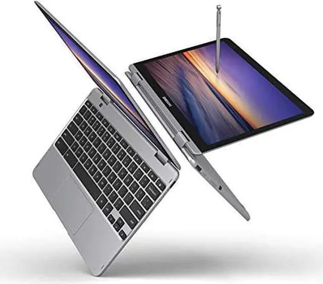 Alt view image 15 of 16 - Samsung 12.2" Touchscreen Chromebook Laptop Intel 3965Y 4GB 32GB eMMC Chrome OS