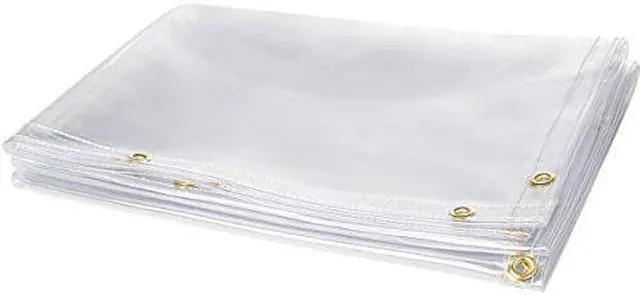 Alt view image 6 of 6 - STEINER 339-6X8 Welding Curtain, Transparent Vinyl, 8 ft. W., 6 ft. H., 13