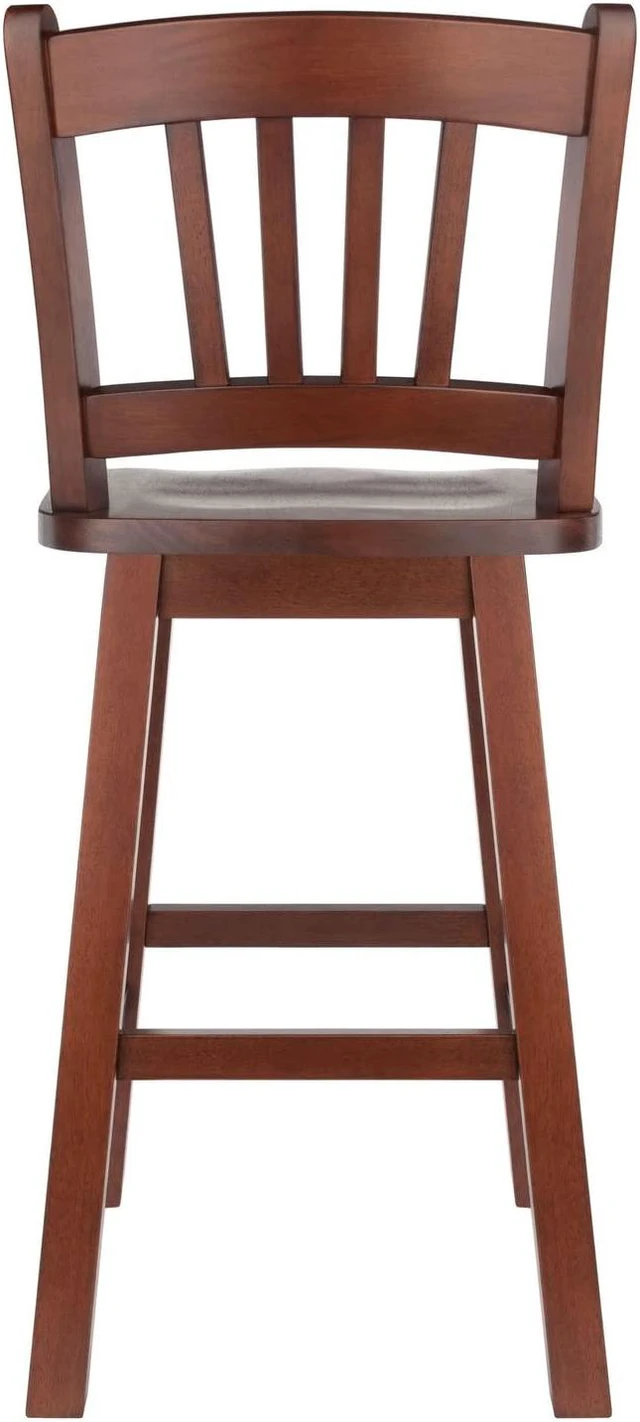 Alt view image 8 of 14 - Winsome Wood Fina Swivel Seat Counter Stool, Walnut