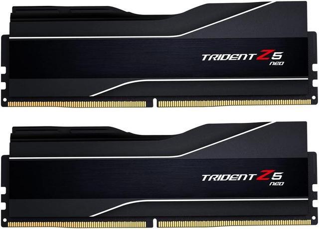 Alt view image 6 of 6 - 32GB G.Skill DDR5 Trident Z5 NEO 6000MHz CL30 1.35V Dual Channel Kit 2x 16GB Black